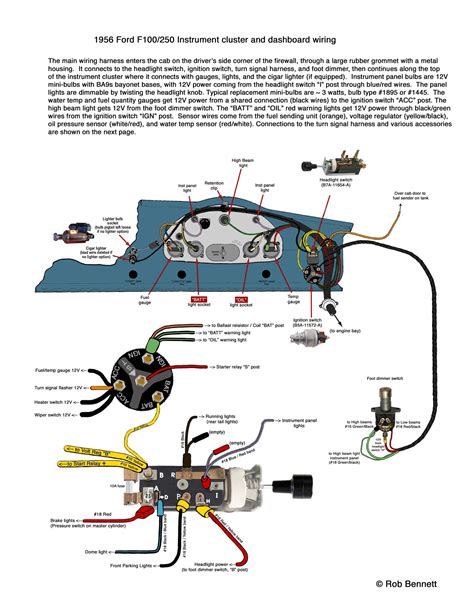 1956 ford ignition switch wiring diagram 