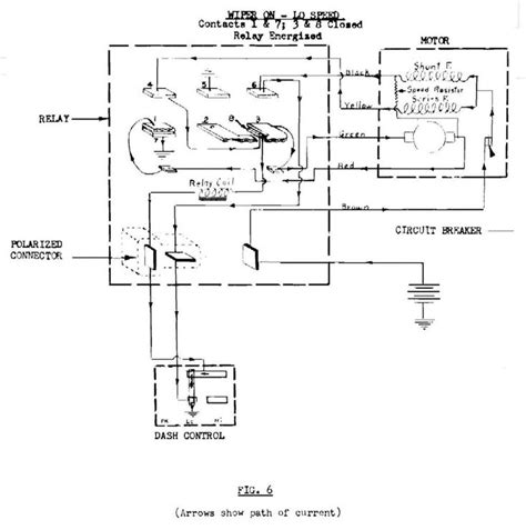 1957 Chevy Windshield Wiper Wiring Diagram