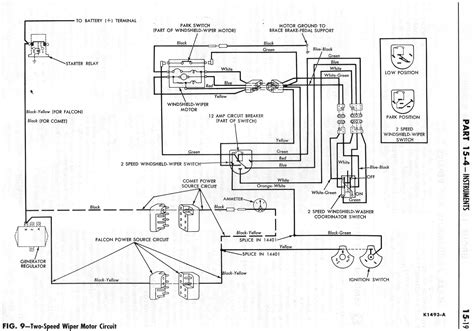 1957 Ford F100 Wiper Switch Wiring Diagram