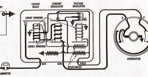 1958 ford generator wiring diagram 