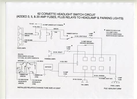 1959 Chevy Apache Headlight Wiring Diagram