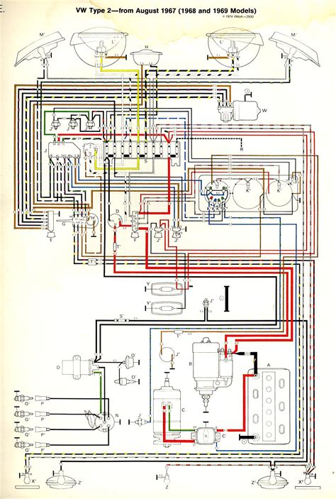 1960 Vw Bus Wiring Diagram