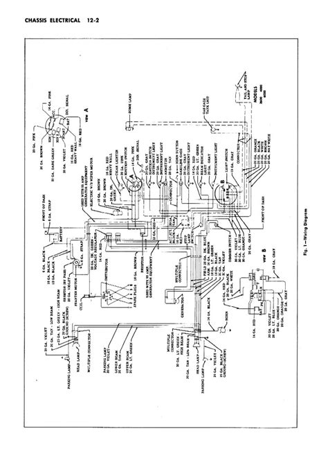 1961 Chevrolet Apache Wiring Diagram