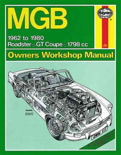 1962 1980 Mg Mgb Workshop Repair Service Manual
