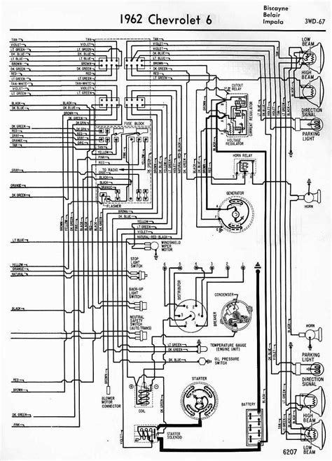 1962 Chevy Wiring Diagrams