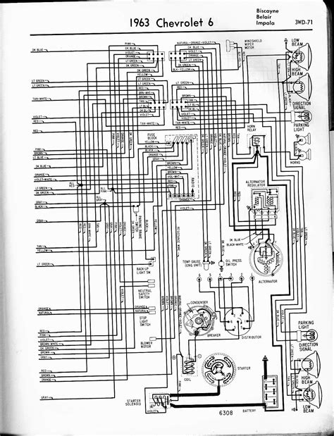 1963 Chevy Impala Wiring Diagram