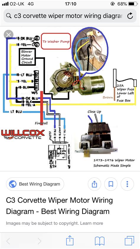 1963 Corvette Wiper Wiring Diagram