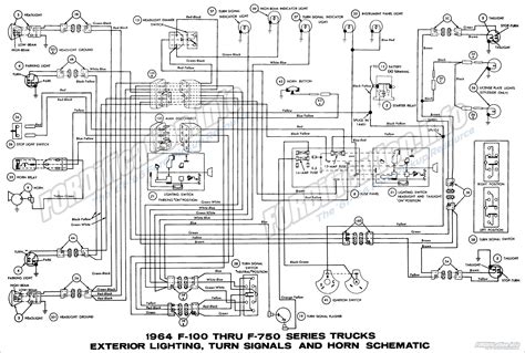 1964 Ford F100 Wiring Diagram