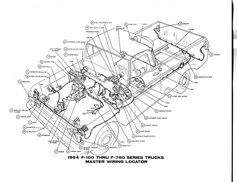 1964 Ford Truck F100 S Wiring Diagram Automotive