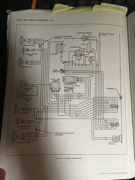 1964 chevrolet impala wiring diagram 