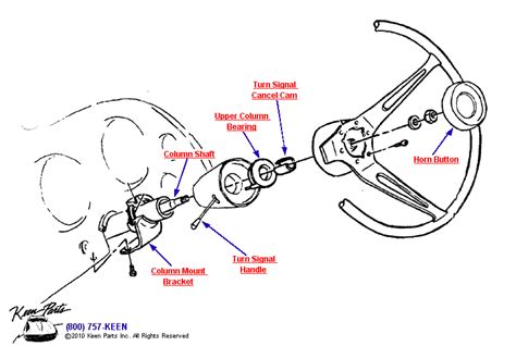 1964 impala steering wheel diagram 