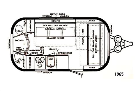1965 Airstream Caravel 17 Manual and Wiring Diagram
