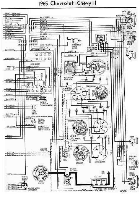 1965 Chevrolet K20 Wiring Diagram