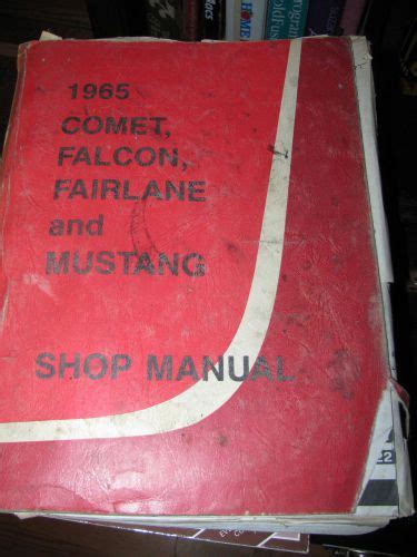 1965 Ford Falcon Repair Manual Fre