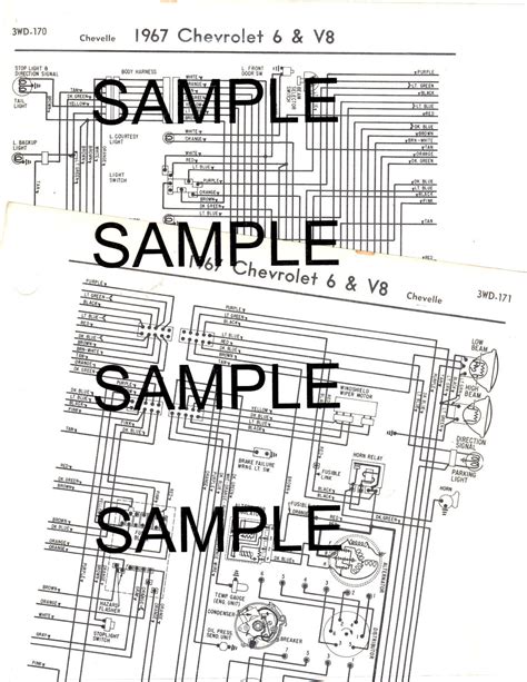 1965 chevy biscayne wiring diagram 