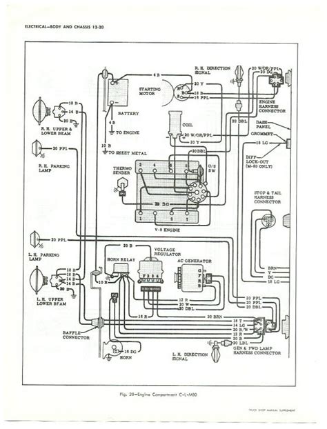 1965 chevy c10 starter wiring diagram 