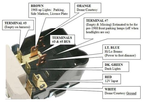 1966 C10 Headlight Switch Wiring