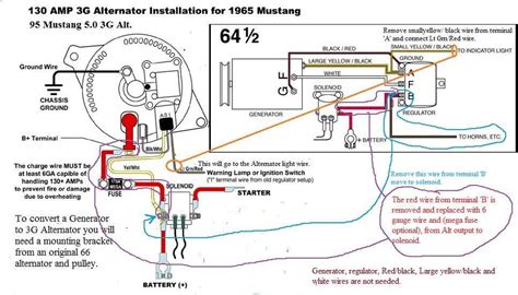 1966 Ford Alternator Diagram Wiring Schematic