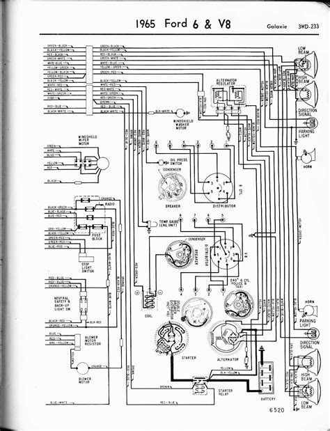 1966 Ford Galaxie Wiring Diagram