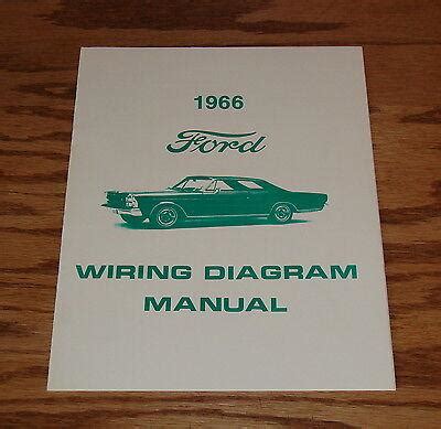 1966 Ford Wiring Diagram Manual