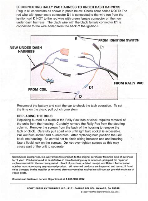 1966 Mustang Rally Pac Wiring Diagram