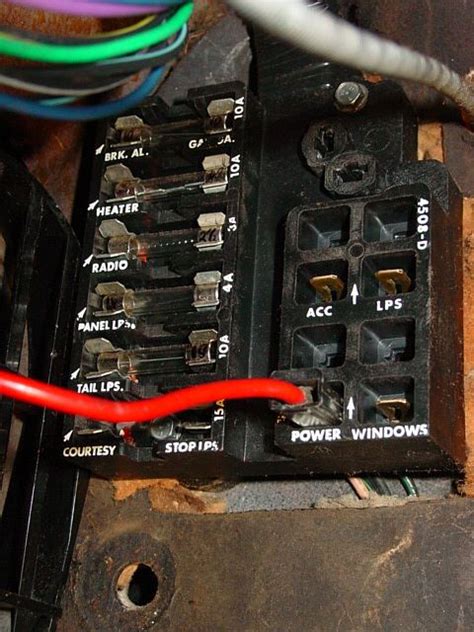 1966 corvette fuse box 