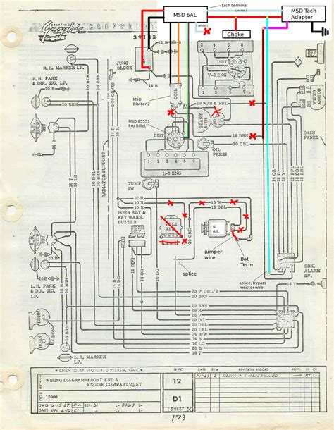 1967 Camaro Console Wiring Diagram