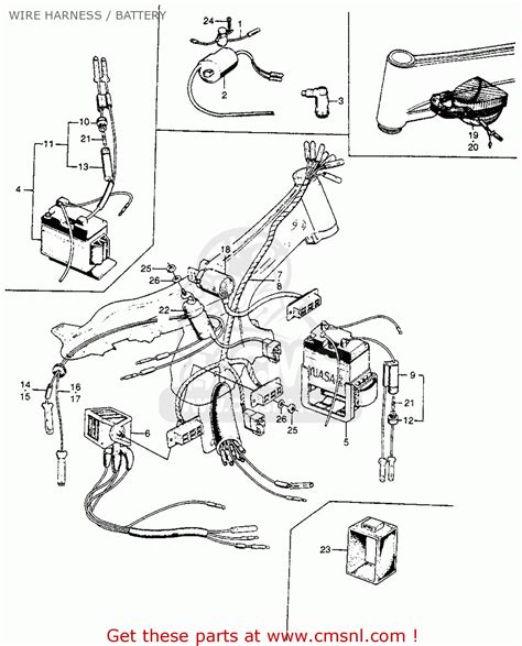 1967 Honda S90 Wiring Diagram