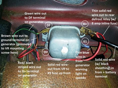 1967 Vw Voltage Regulator Wiring Diagram