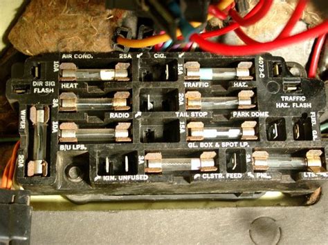 1967 chevy truck fuse box 