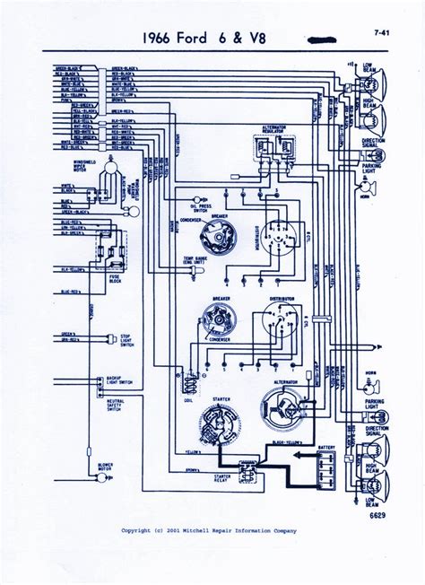 1967 thunderbird wiring diagram 