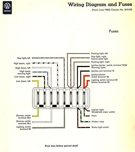 1967 vw horn wiring diagram 