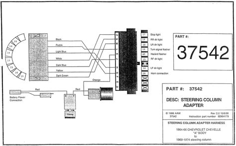 1968 Ford Steering Column Wiring Colors