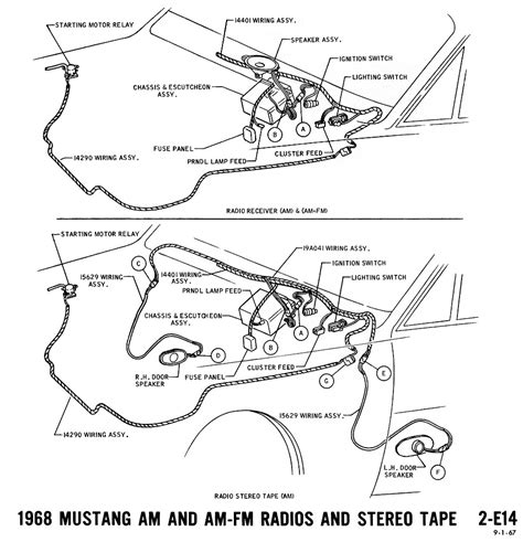 1968 Mustang Transmission Selector Wiring Diagram