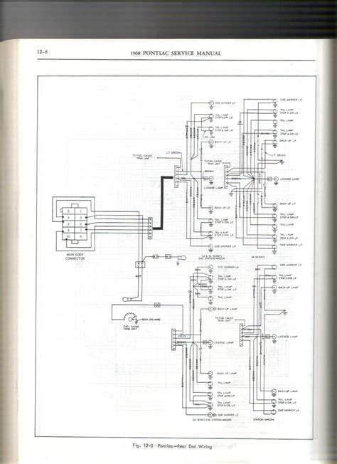 1968 Pontiac Gto Headlight Wiring Diagram Schematic