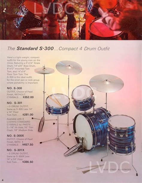 1968 Ludwig Drum Catalog