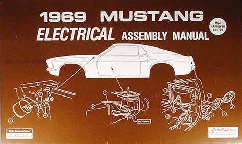 1969 Ford Mustang Wiring Assembly Manual Torren