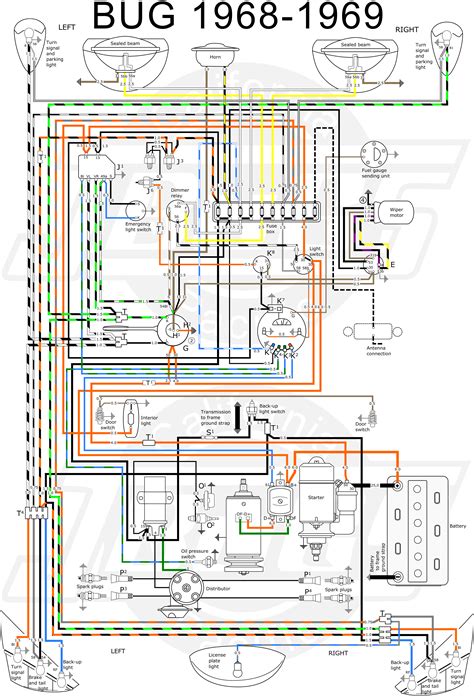 1969 Vw Bug Turn Signal Wiring