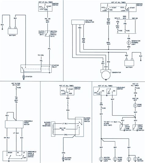 1969 camaro starter wiring diagram 