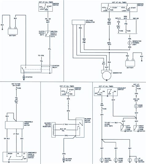 1969 camaro turn signal switch wiring diagram 