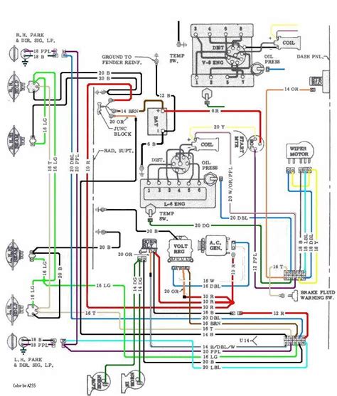 1969 chevelle front wiring diagram 