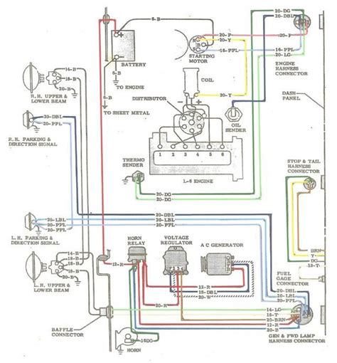 1969 chevy c10 heater wiring harness 