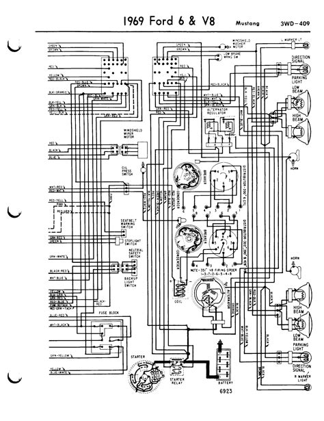 1969 ford mustang engine wiring diagram 