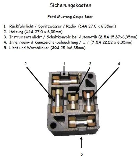 1969 ford mustang fuse box 