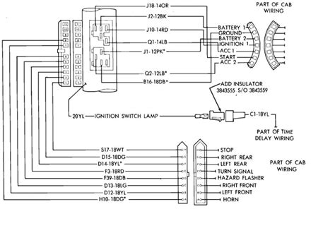 1969 gm ignition switch wiring 