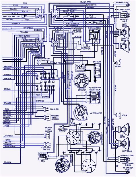 1969 pontiac lemans wiring diagram 