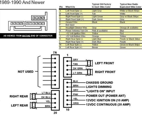 1970 Gm Radio Wiring Diagram