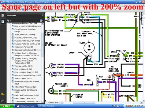 1970 Mustang Ignition Wiring Diagram