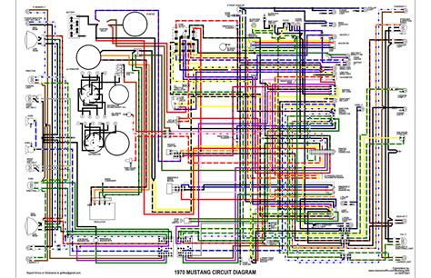 1970 Mustang Instrument Wiring Diagram