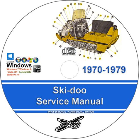 1970 To 1979 Skidoo Snowmobile Service Repair Workshop Manual